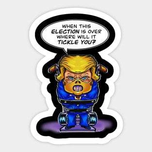 Silence of the TRUMP Sticker